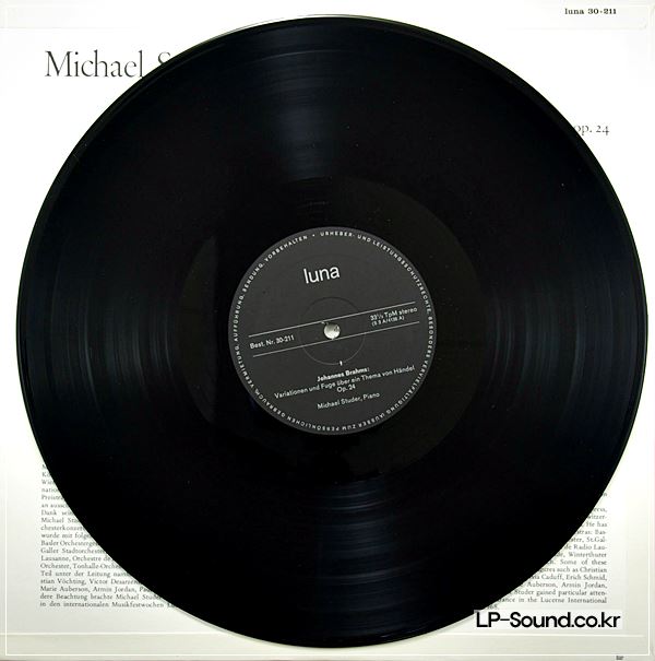 MICHAEL STUDER BRAHMS CHOPIN DEBUSSY RAVEL PIANOLUNA 30-211