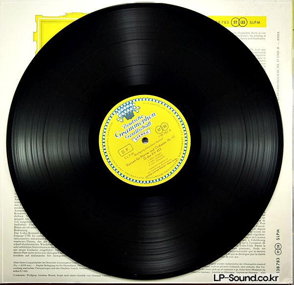 MOZART PIANO CONCERTOS 17 & 21 ELVIRA MADIGAN GEZA ANDA SLPM 138 783