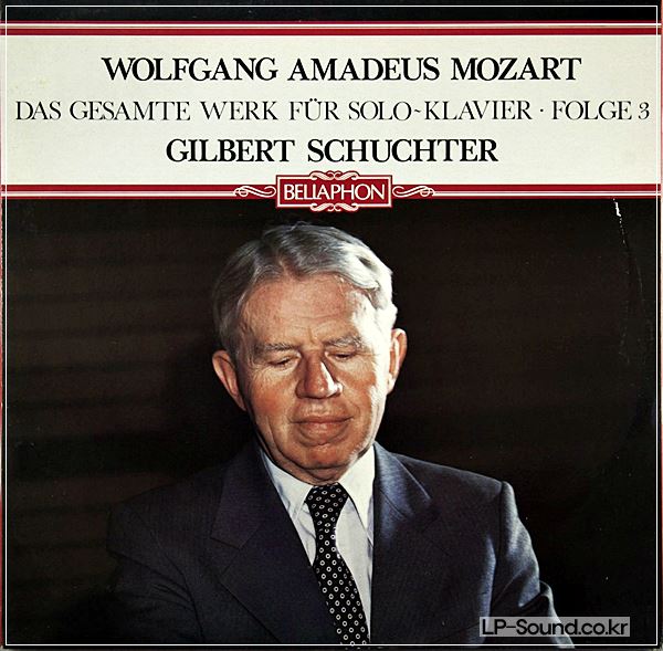 MOZART PIANO SONATA GILBERT SCHUCHTER BELLAPHON