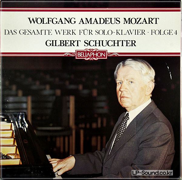 MOZART PIANO SONATA GILBERT SCHUCHTER BELLAPHON