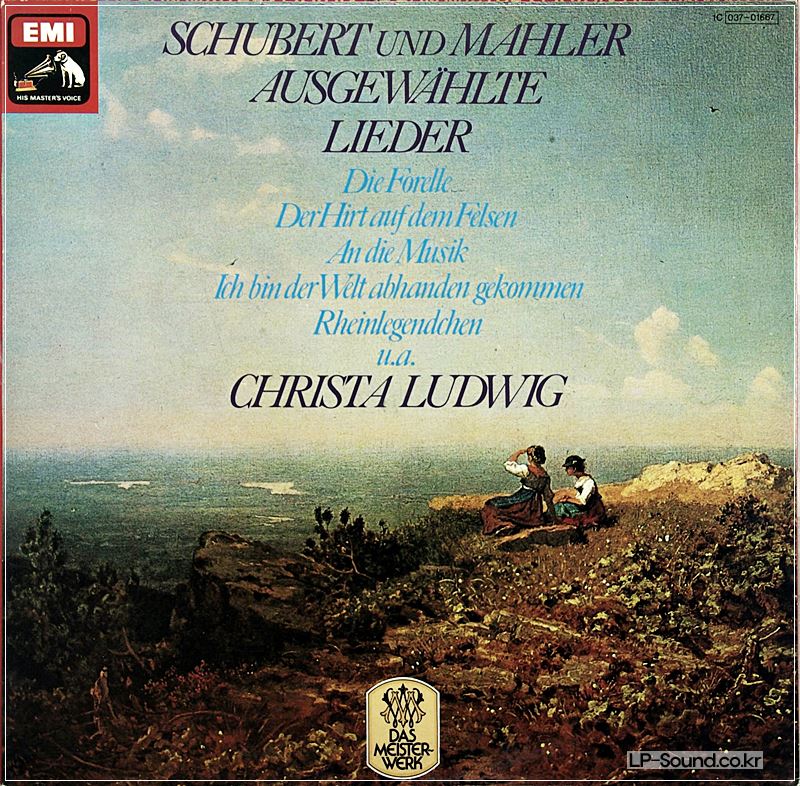 SCHUBERT / MAHLER - SELECTED SONGS - CHRISTA LUDWIG