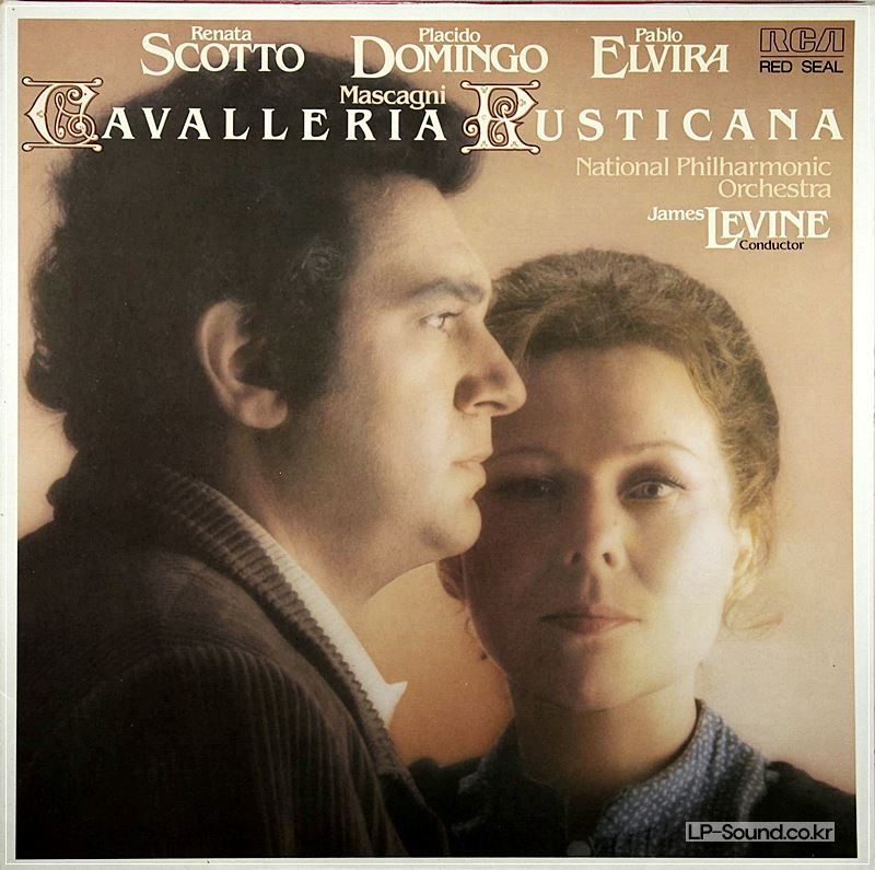 MASCAGNI CAVALLERIA RUSTICANA DOMINGO SCOTTO ELVIRA LEVINE RCA 309245