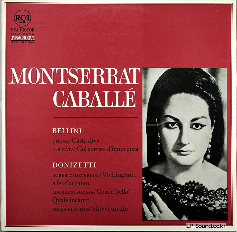 MONTSERRAT CABALL  ‎– MONTSERRAT CABALL ; VINYL LP RCA ‎– LSC 2862-B