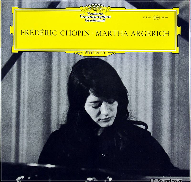 CHOPIN PIANO RECITAL MARTHA ARGERICH SLPM 139 317
