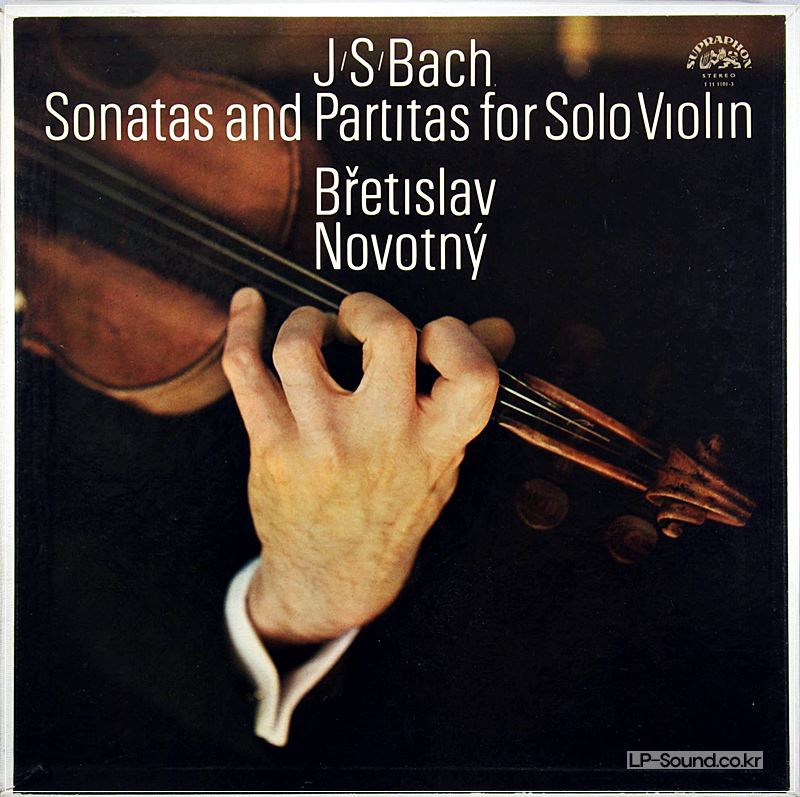 BACH: 6 SONATAS PARTITAS BRETISLAV NOVOTNY VIOLIN BRETISLAV NOVOTNY