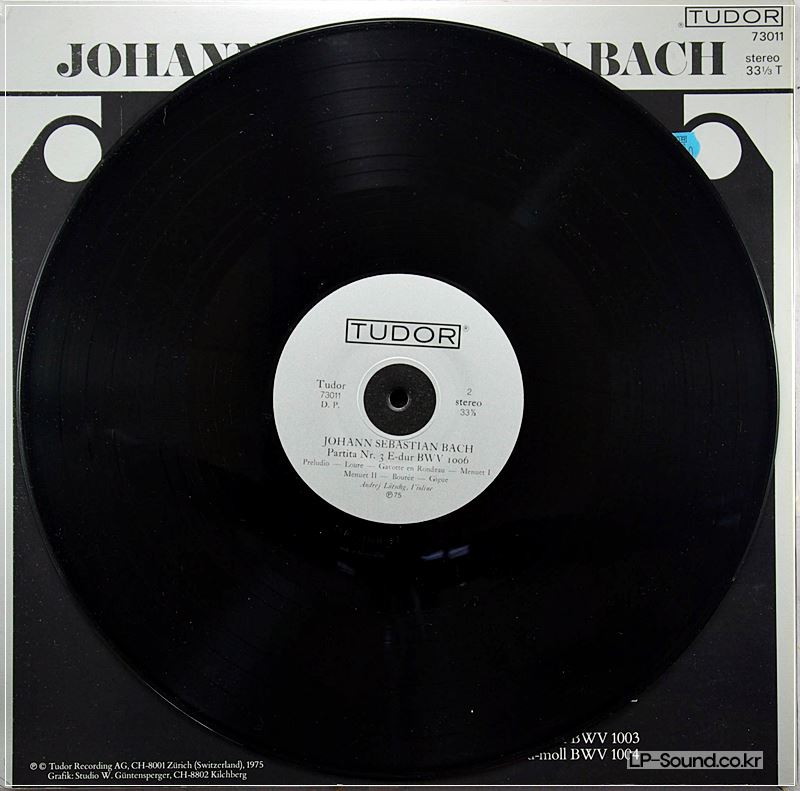 REC 3 : SONAT NR. 3 IN C MAJOR BWV 1005 PARTITA NR. 3 IN E MAJOR BWV 1006