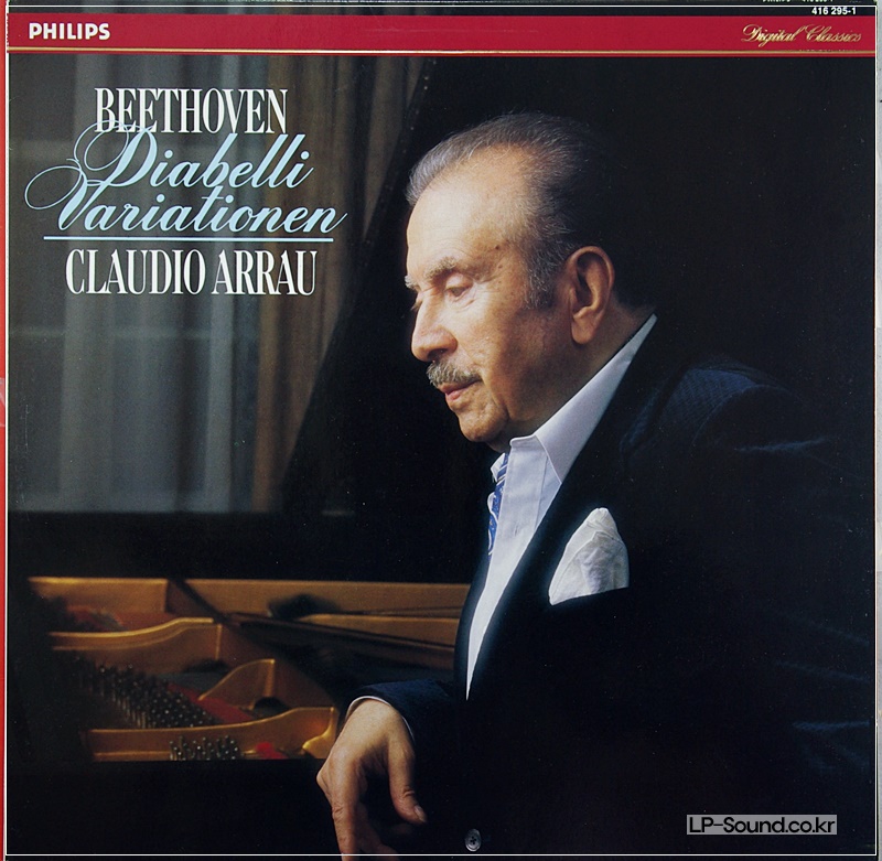 BEETHOVEN DIABELLI VARIATIONS ARRAU SOLO PIANO PHILIPS 416 295-1