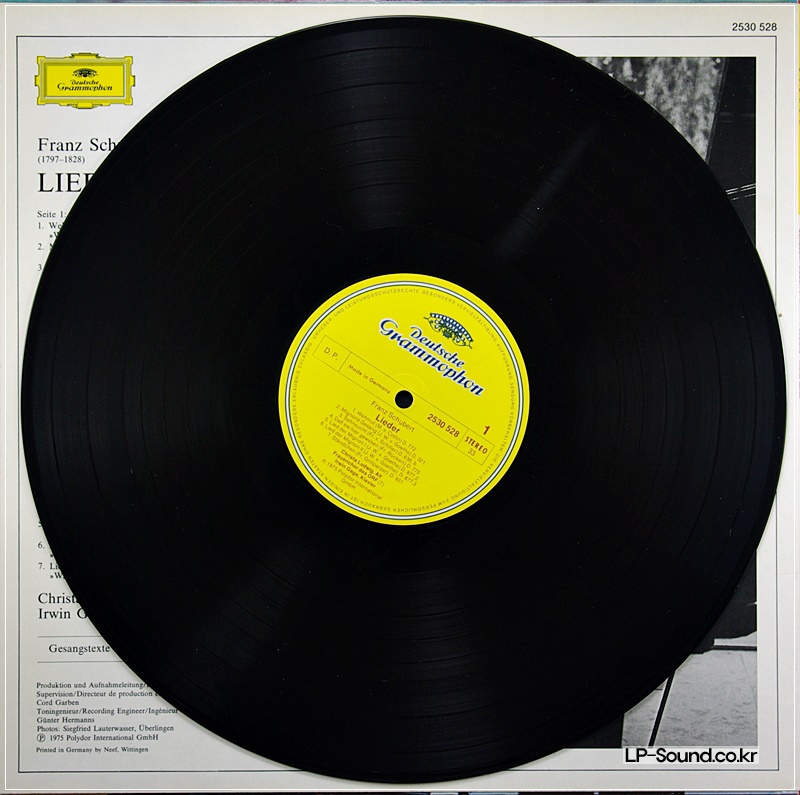 CHRISTA LUDWIG SCHUBERT SONGS GAGE PIANO DGG 2530 404