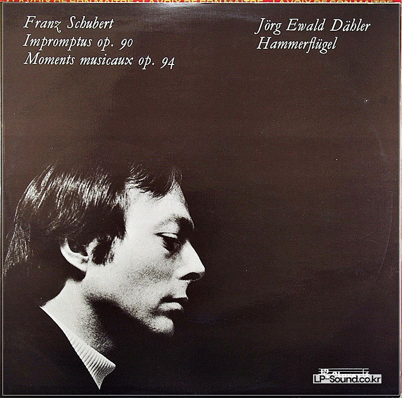 JORG EWALD DAHLER - SCHUBERT IMPROMPTUS OP.90, MOMENTS MUSICAUX CLAVES