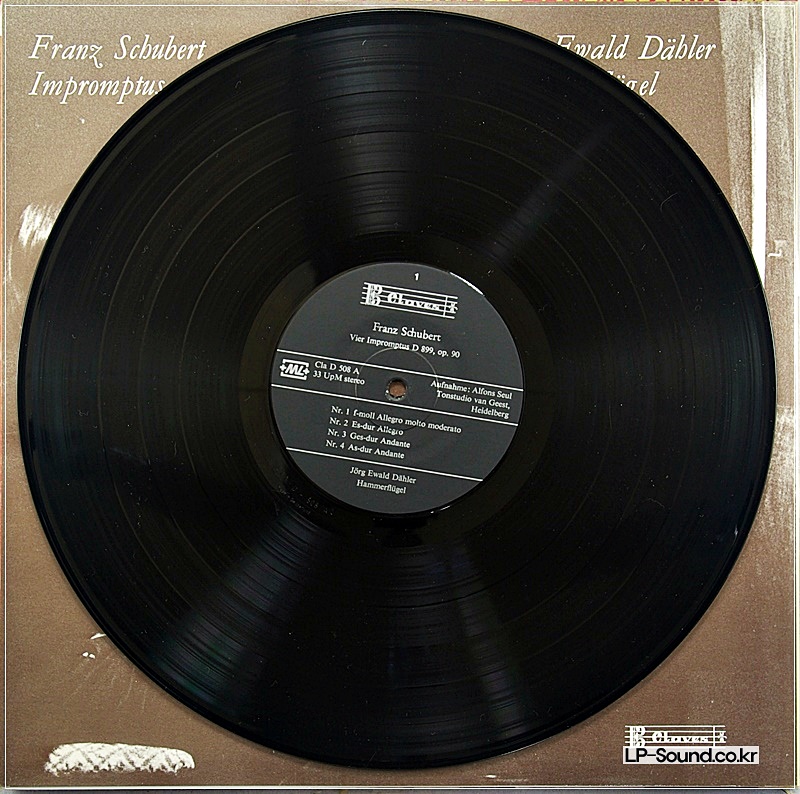 JORG EWALD DAHLER - SCHUBERT IMPROMPTUS OP.90, MOMENTS MUSICAUX CLAVES