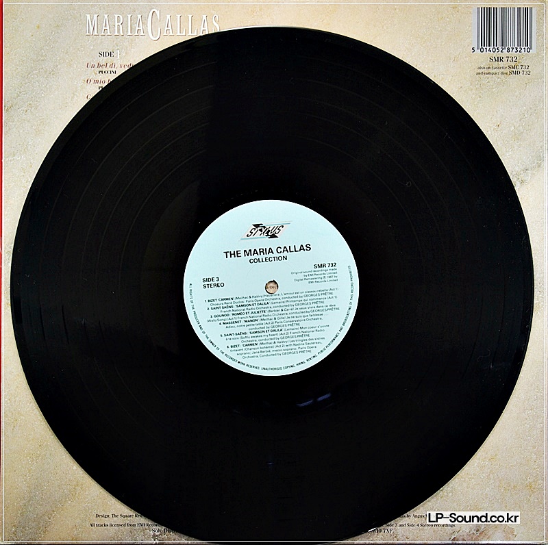 MARIA CALLAS – THE MARIA CALLAS COLLECTION SMR 732 2LP