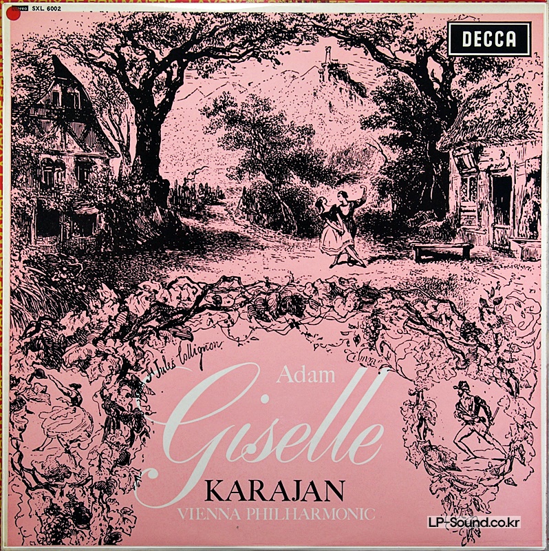 ADAM GISELLE KARAJAN DECCA STEREO SXL 6002