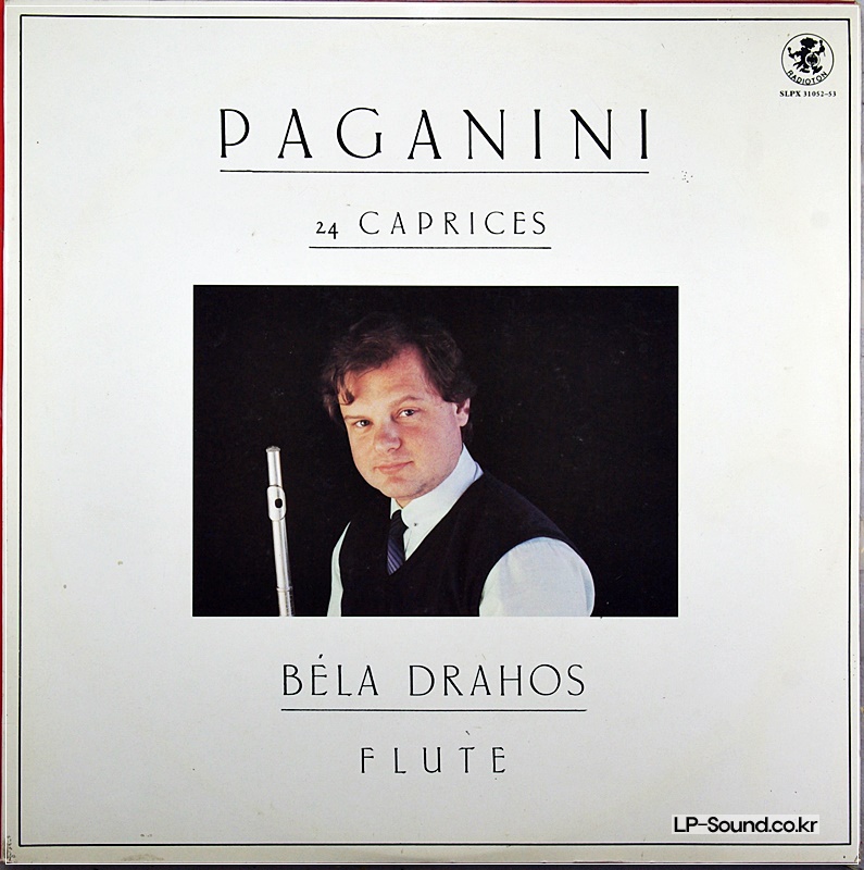 PAGANINI 24 CAPRICES BELA DRAHOS RADIOTON / SLPX 31052-53