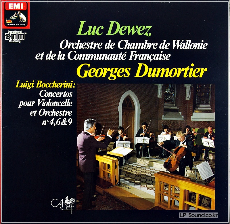 BOCCHERINI CELLO CONCERTOS  DEWEZ ORCH WALLONIE DUMORTIER