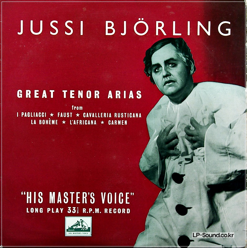 JUSSI BJORLING GREAT TENOR ARIAS INC FLOWER SONG + BLP 1055 10