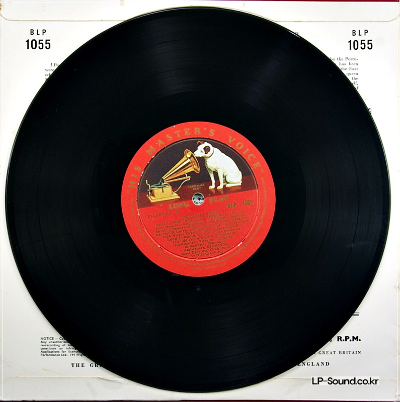 JUSSI BJORLING GREAT TENOR ARIAS INC FLOWER SONG + BLP 1055 10