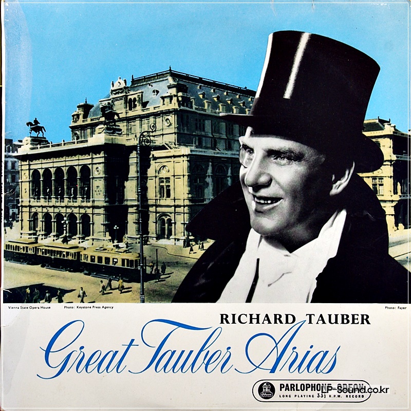 RICHARD TAUBER  GREAT TAUBER ARIAS-PARLOPHONE-ODEON-PMB 1011