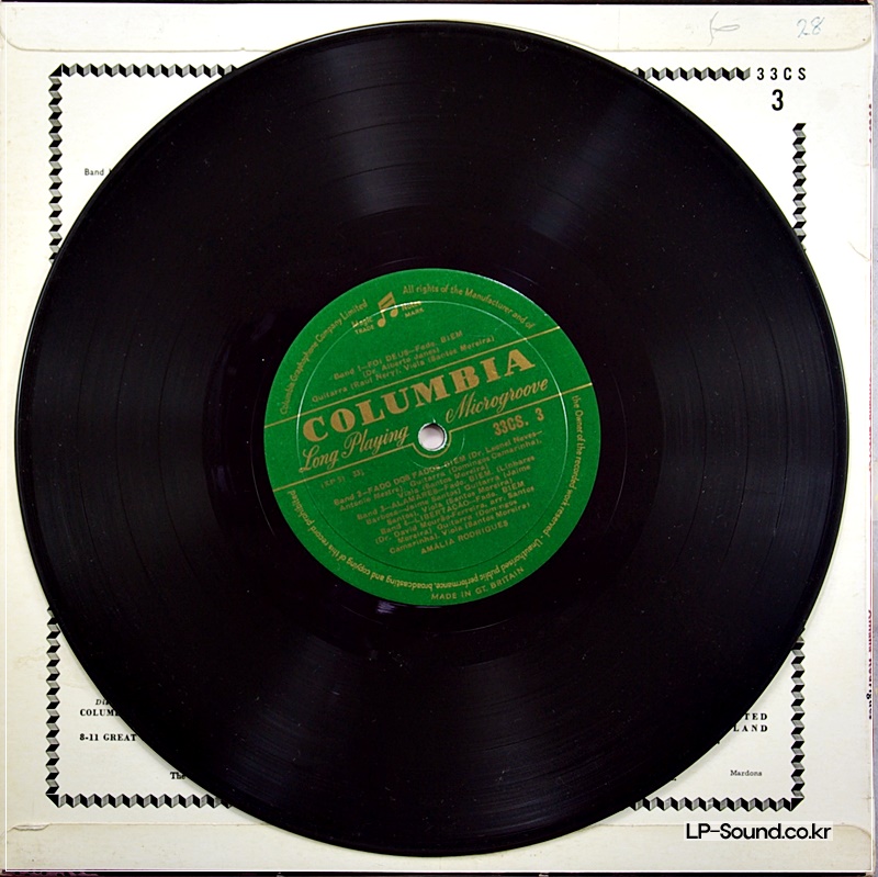 AMãLIA RODRIGUES – AMãLIA ENCORES - COLUMBIA 33CS.3 10