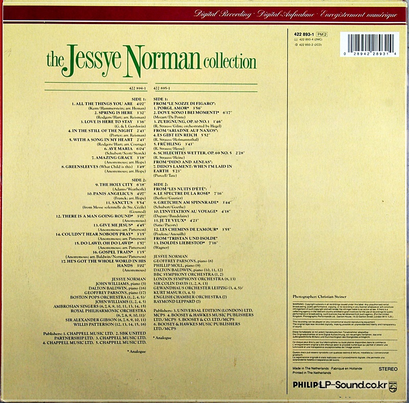 JESSYE NORMAN - THE JESSYE NORMAN COLLECTION
