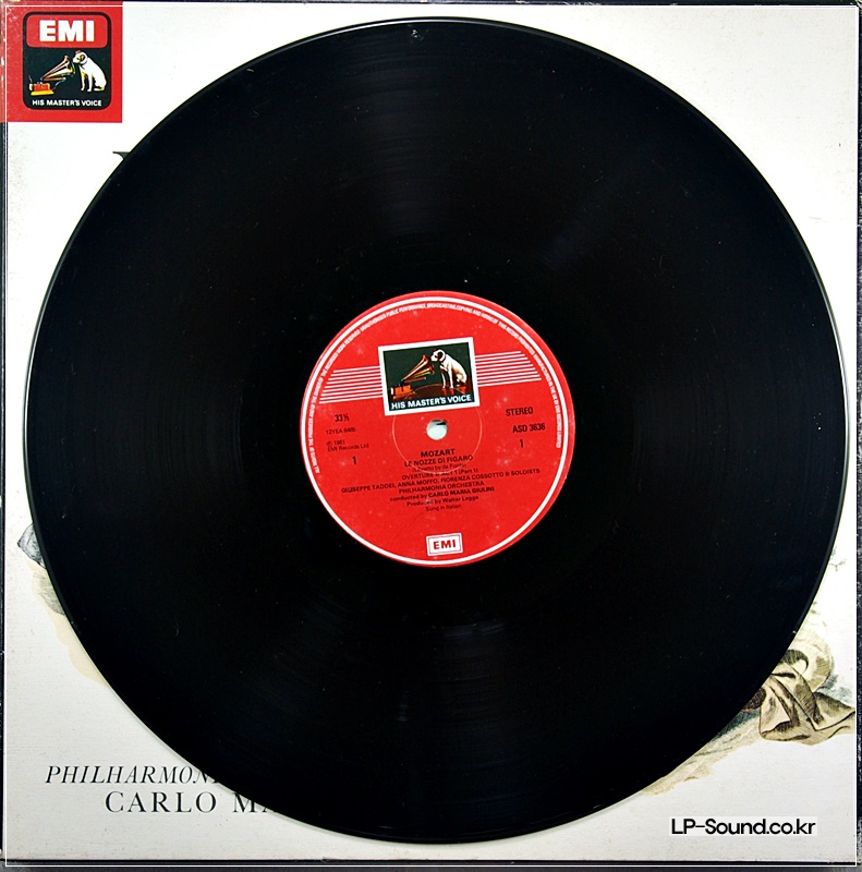 MOZART - THE MARRAIGE OF FIGARO – GIULINI SLS 5152