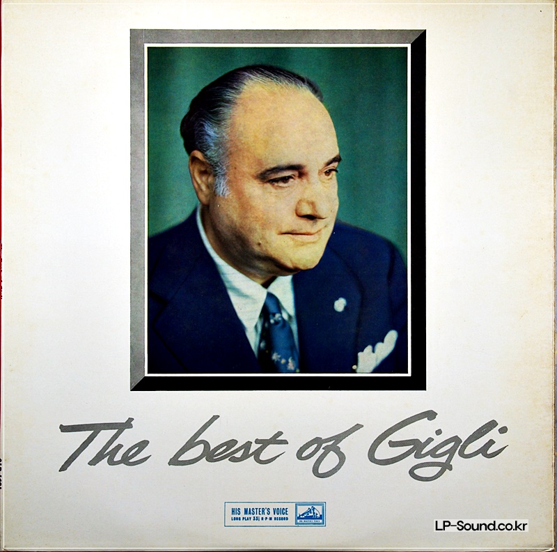 BENJAMIN GIGLI Best of..GIGLI. ORIG ALP 1681 UK-59