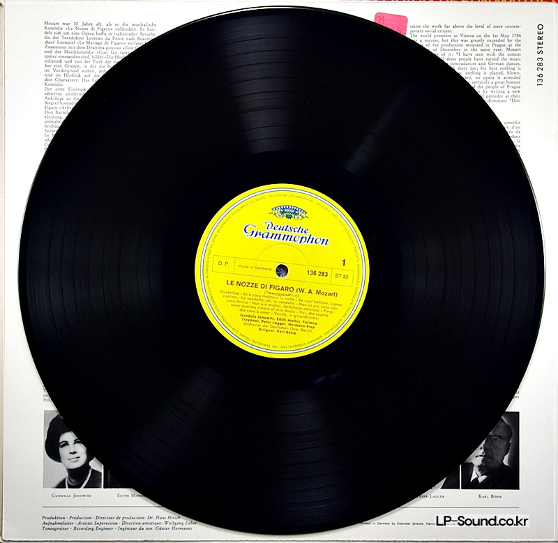 MOZART   LE NOZZE DI FIGARO KARL BOHM 136 283