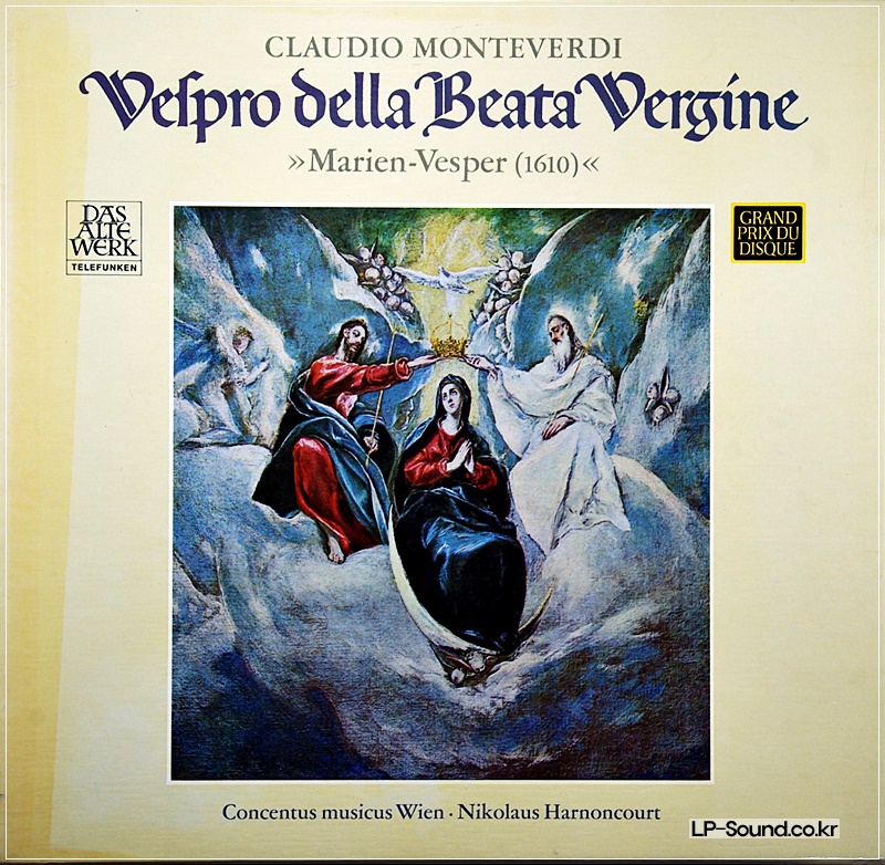 CLAUDIO MONTEVERDI VESPRO DELLA BEATA VERGINE »MARIEN-VESPER