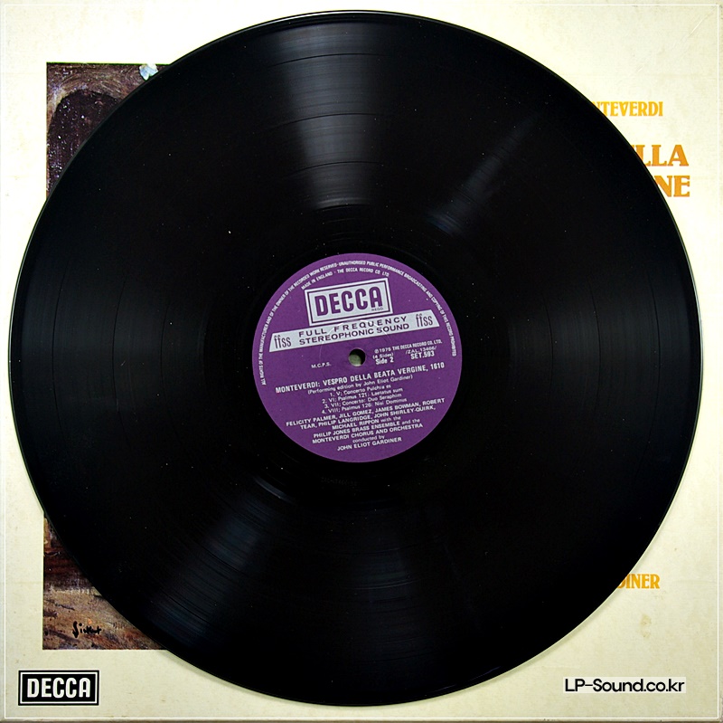 VESPRO DELLA BEATA VERGINE 1610  DECCA SET 593-4