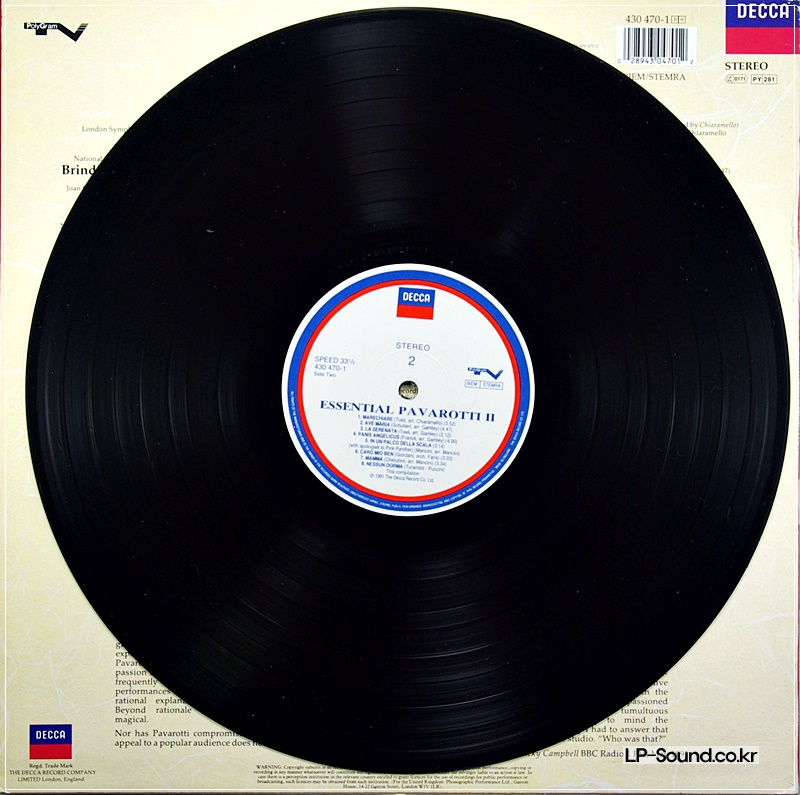 LUCIANO PAVAROTTI - ESSENTIAL PAVAROTTI II