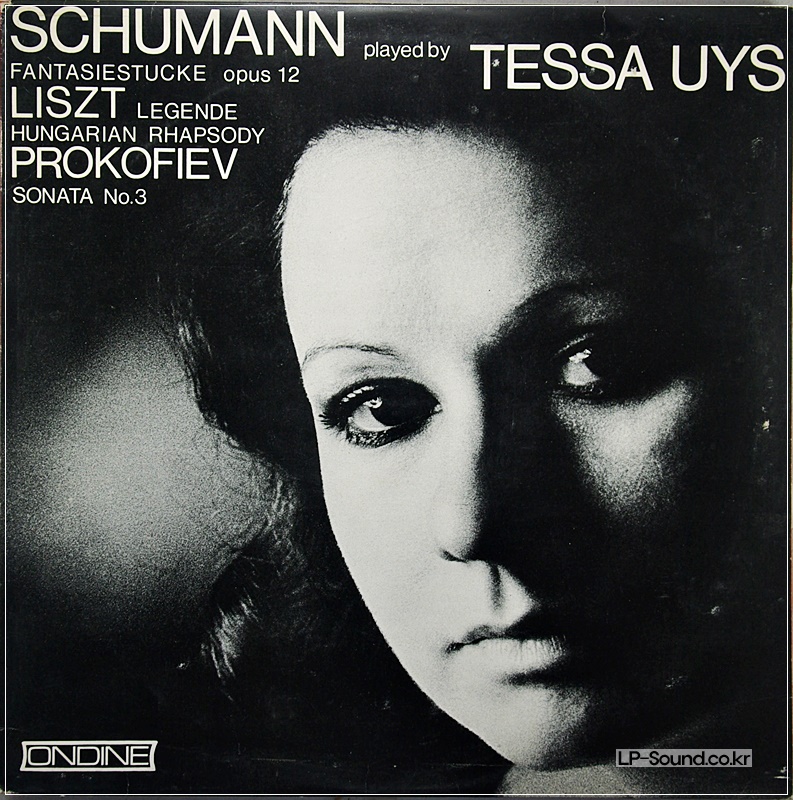 SCHUMANN LISZT PROKOFIEV ETC  TESSA UYS AUTOGRAPHED ONDINE