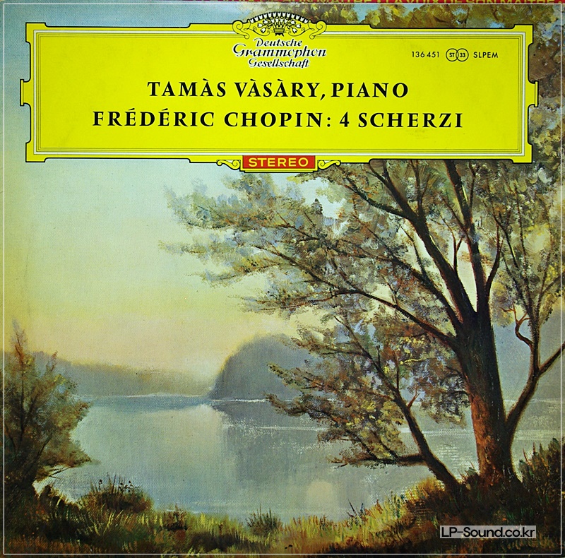 CHOPIN 4 SCHERZOS TAMAS VASARY  SLPEM 136 451 RED