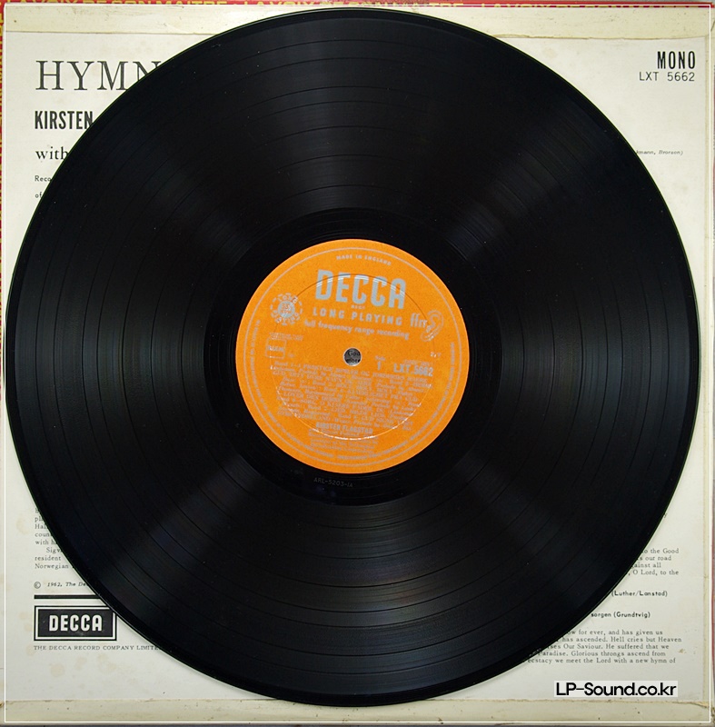 HYMNS OF NORWAY KIRSTEN FLAGSTAD LXT 5662