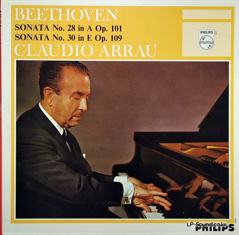 BEETHOVEN-SONATA NO.28 IN A OP.101-PHILIPS-SAL 3577-CLAUDIO ARRAU