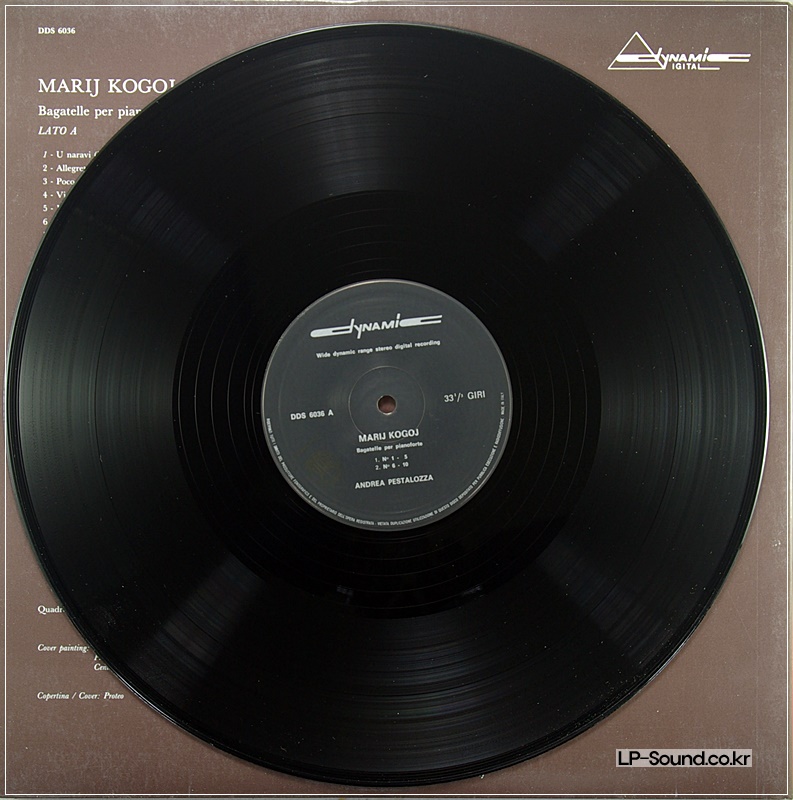 MARIJ KOGOJ / ANDREA PESTALOZZA / BAGATELLE (MALENKOST)  	DYNAMIC –DDS 6036