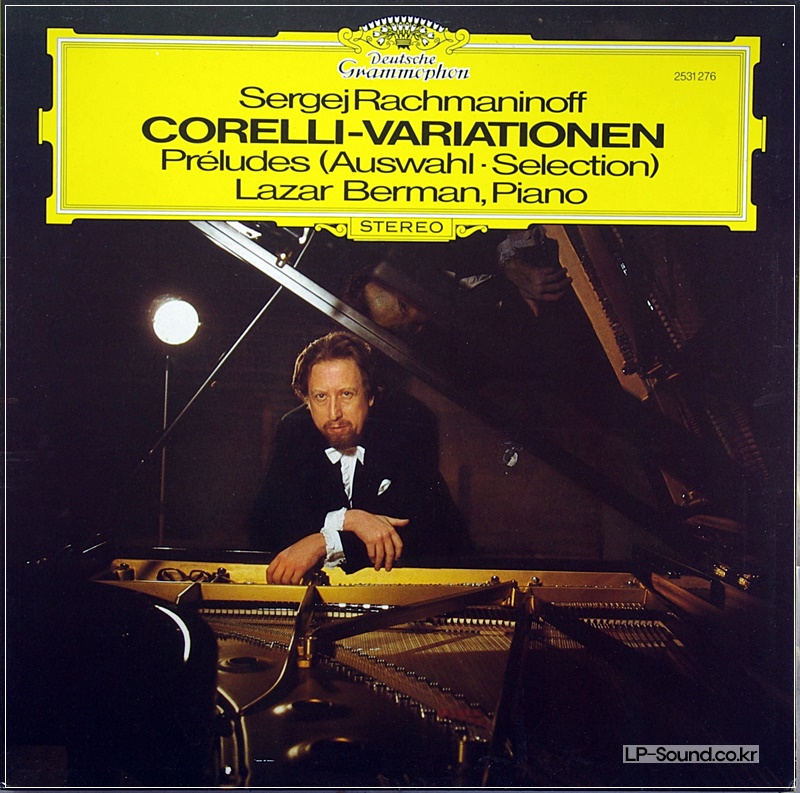 RACHMANINOFF CORELLI VARIATIONS *LAZAR BERMAN  DG 2531 276
