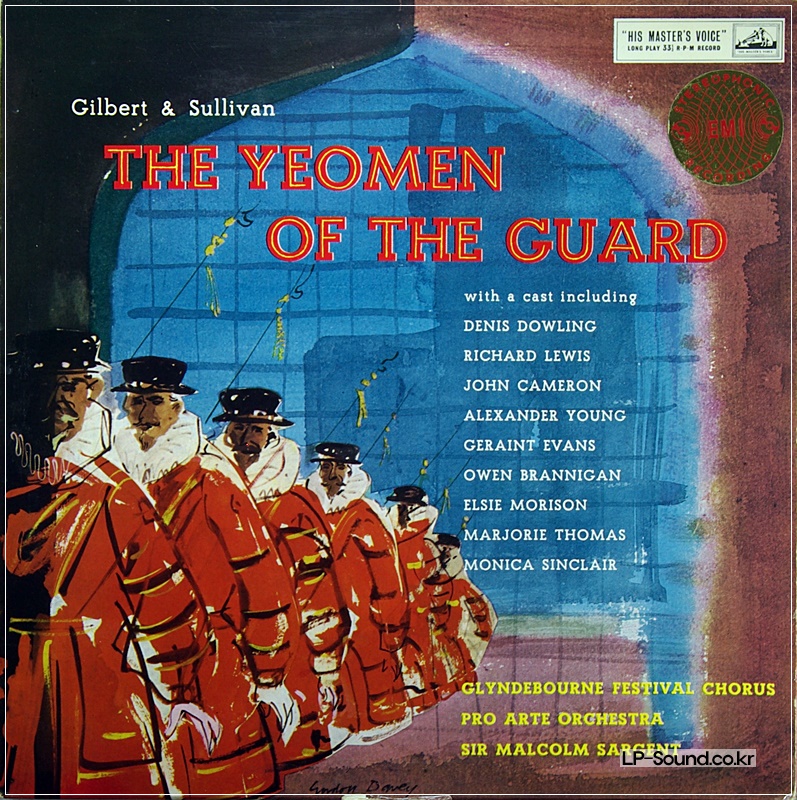 GILBERT & SULLIVAN THE YEOMAN OF THE GUARD / SARGENT ETC.ASD 364