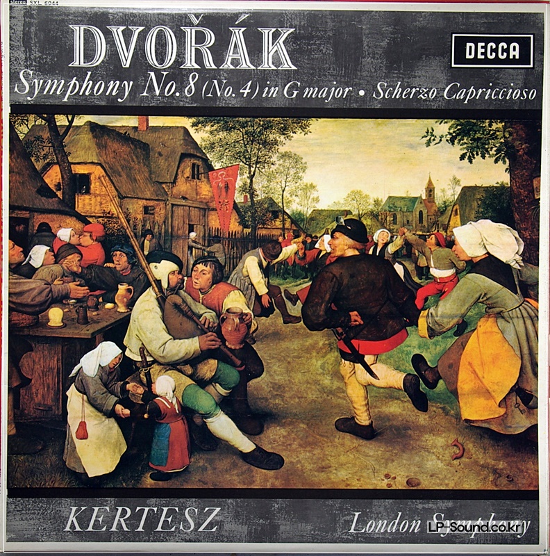DVORAK: SYMPHONY NO. 8 - ISTVAN KERTESZ / LSO SXL 6044