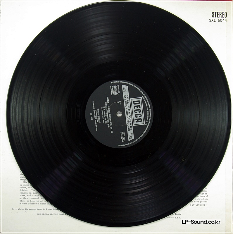 DVORAK: SYMPHONY NO. 8 - ISTVAN KERTESZ / LSO SXL 6044