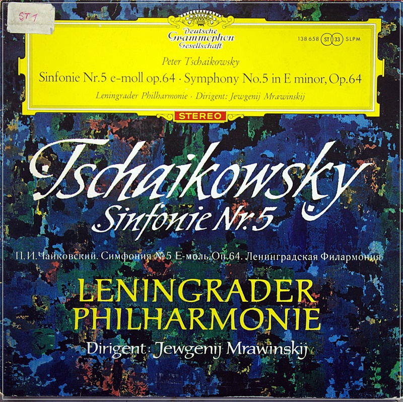 TSCHAIKOVSKY SYMPHONY NO.5 / JEWGENIJ MRAVINSKY 138 658