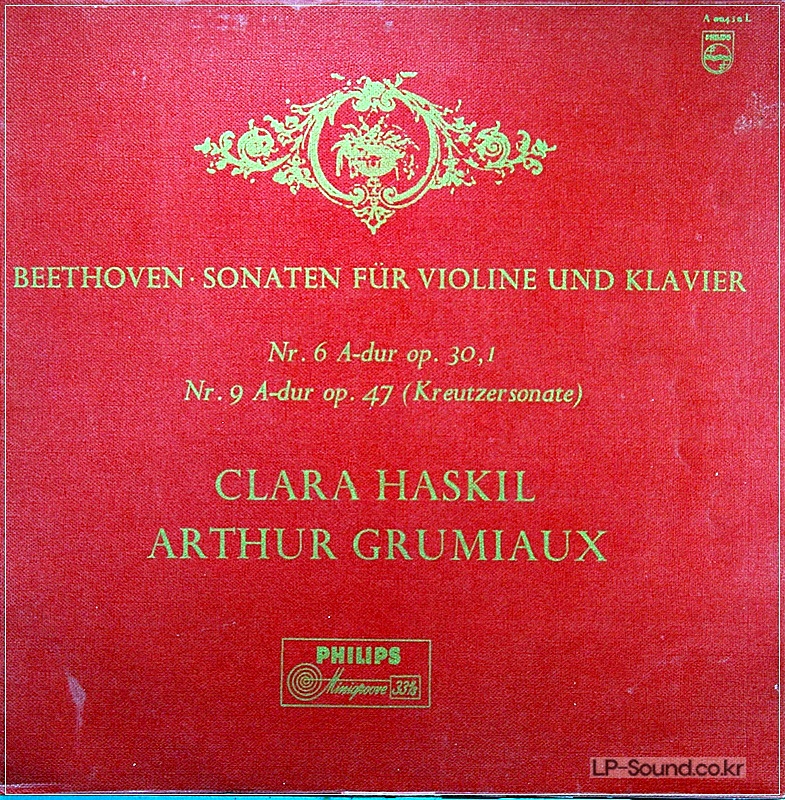 BEETHOVEN - THE COMPLETE VIOLIN SONATAS PHILPS A 00430 L