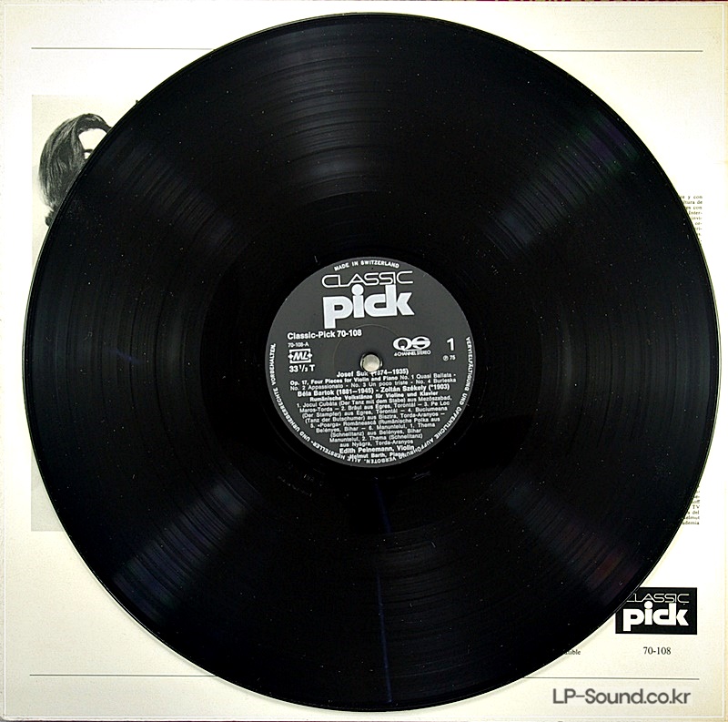 PEINEMANN - BARTOK, SUK, BLOCH  VIOLIN RECITAL   SWISS ONLY