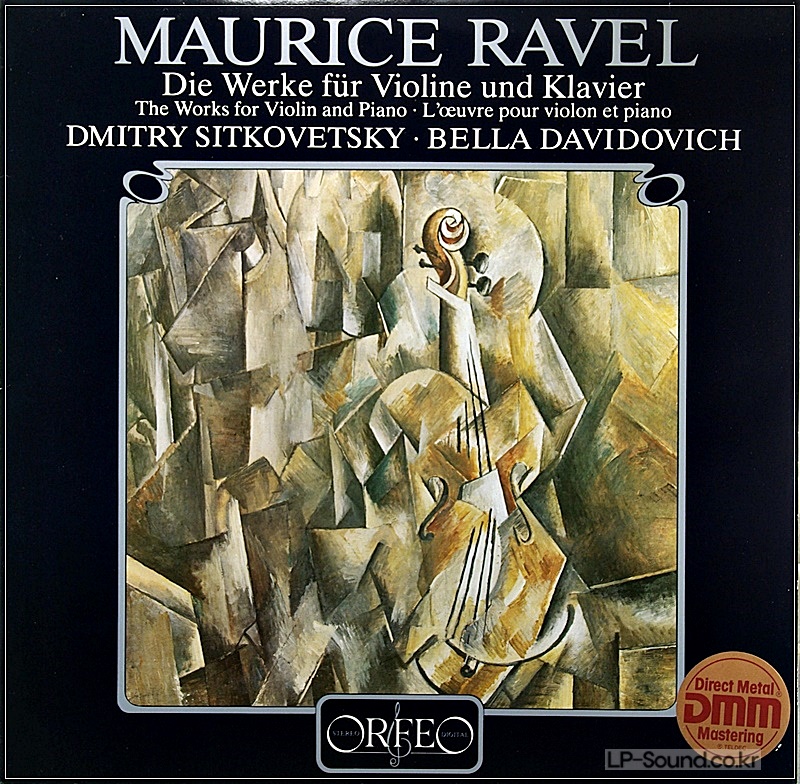 RAVEL  DMITRY SITKOVETSKY VIOLIN SONATAS  ORFEO
