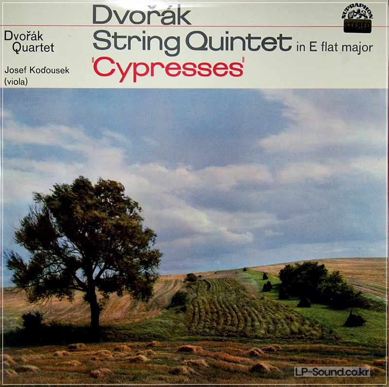CHAMBER MUSIC OF DVORAK: SUK TRIO, VLACH-QUARTET / SUPRAPHON RED STEREO 7 LP BOX