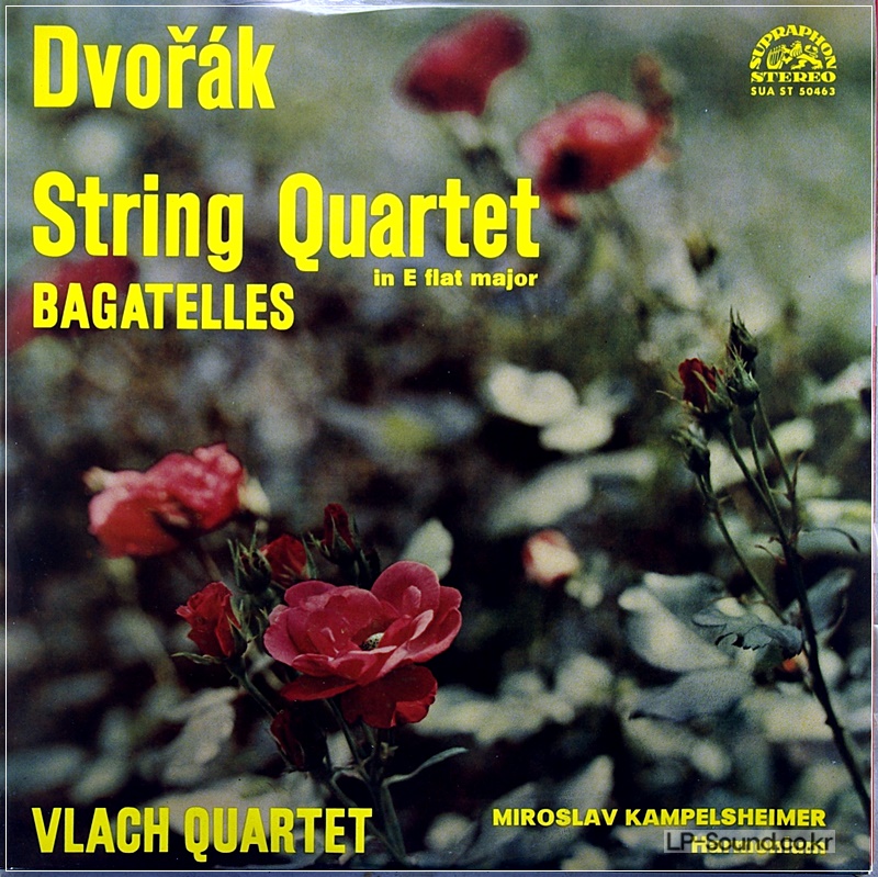 CHAMBER MUSIC OF DVORAK: SUK TRIO, VLACH-QUARTET / SUPRAPHON RED STEREO 7 LP BOX