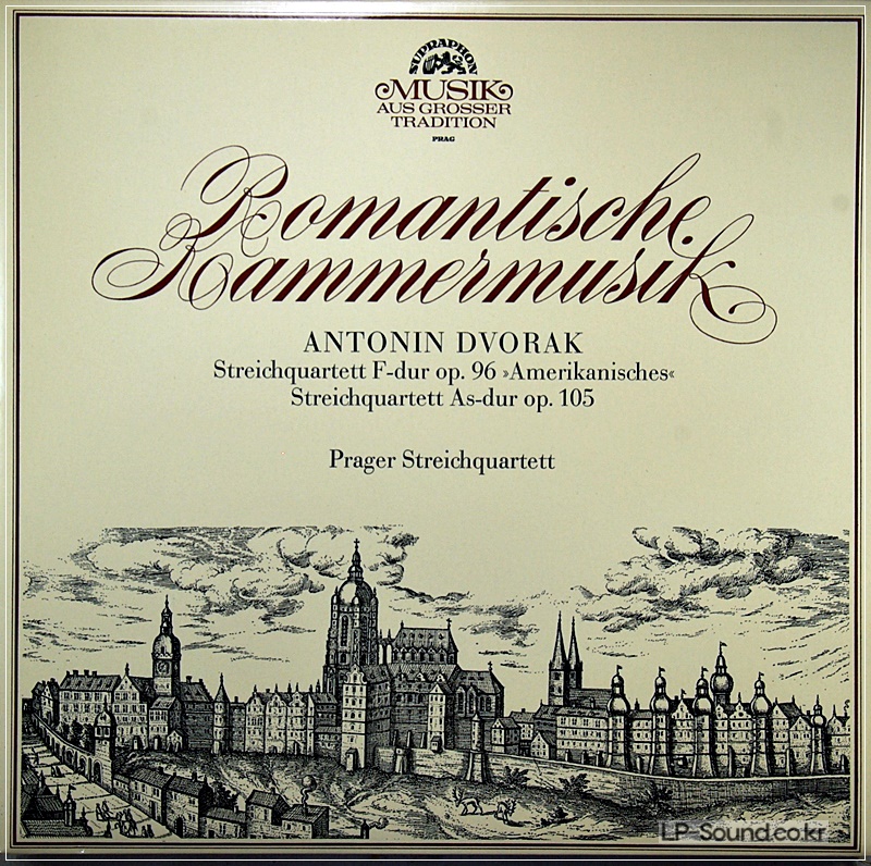 CHAMBER MUSIC OF DVORAK: SUK TRIO, VLACH-QUARTET / SUPRAPHON RED STEREO 7 LP BOX
