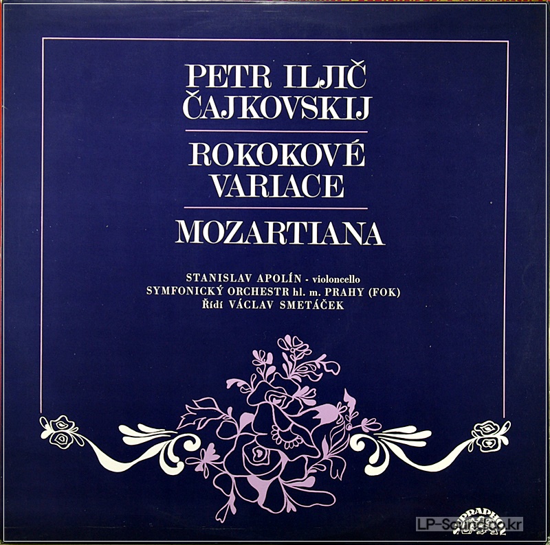TCHAIKOVSKY ROCOCO VARIATIONS MOZARTIANA APOLIN CELLO   SUPRAPHON 1101454