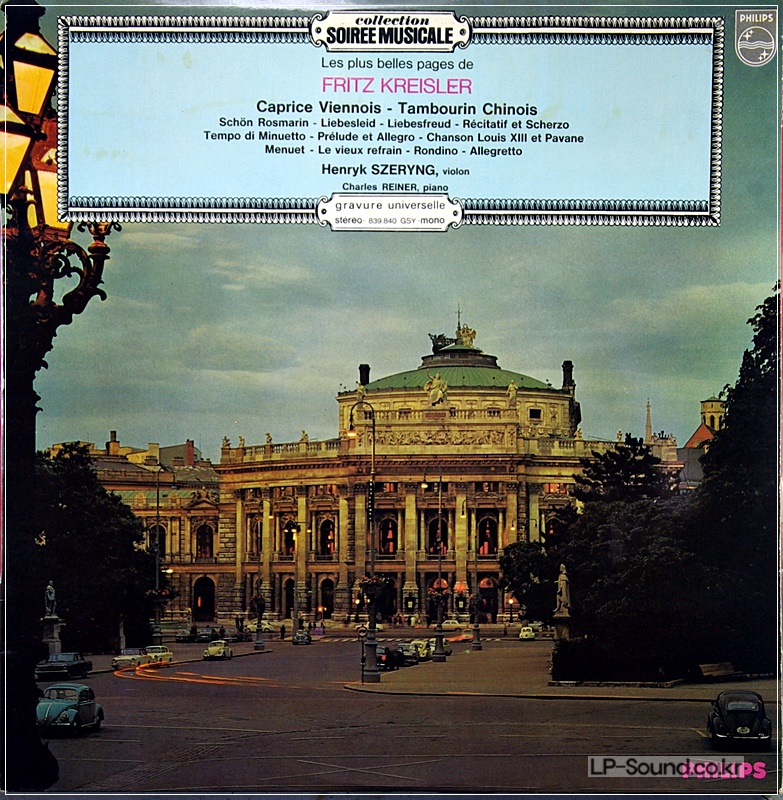 HENRYK SZERYNG KREISLER  839 840 GSY