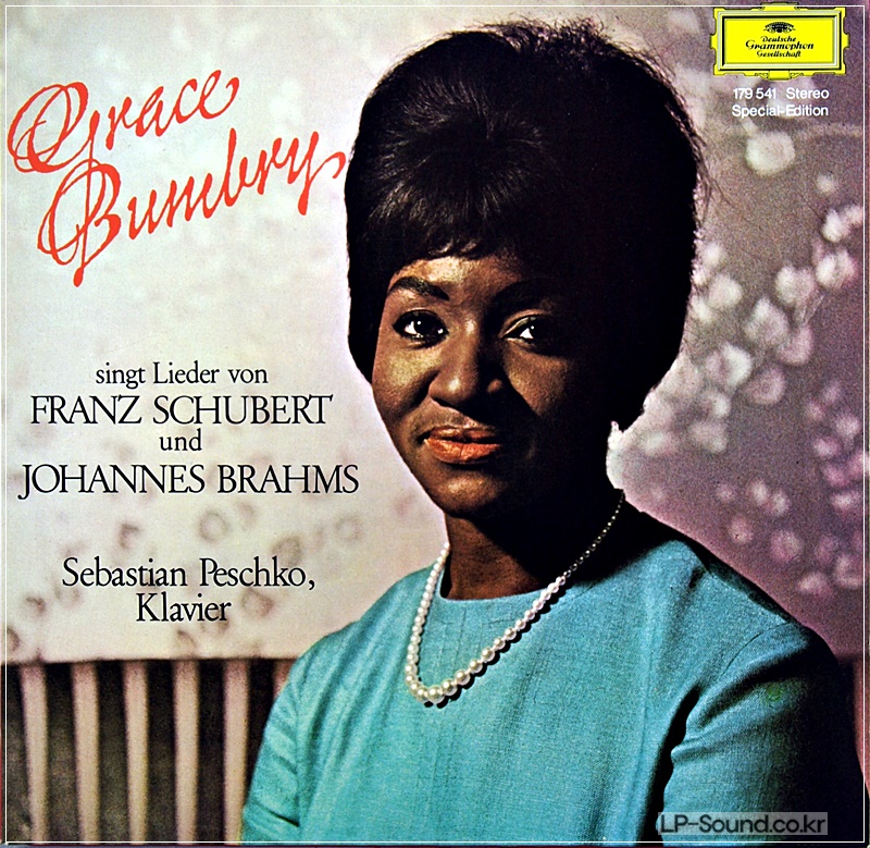 SCHUBERT  BRAHMS GRACE BUMBRY   DG 179 541