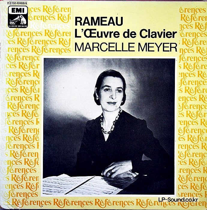 MARCELLE MEYER. RAMEAU. PIANO. DOUBLE FRENCH 2LP