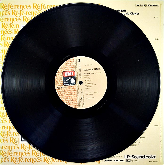 MARCELLE MEYER. RAMEAU. PIANO. DOUBLE FRENCH 2LP